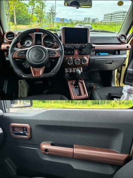 Ốp nội thất gỗ Suzuki Jimny - kiểu 2